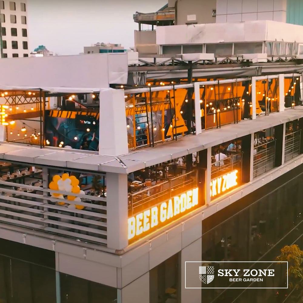 Sky Zone Beer Garden