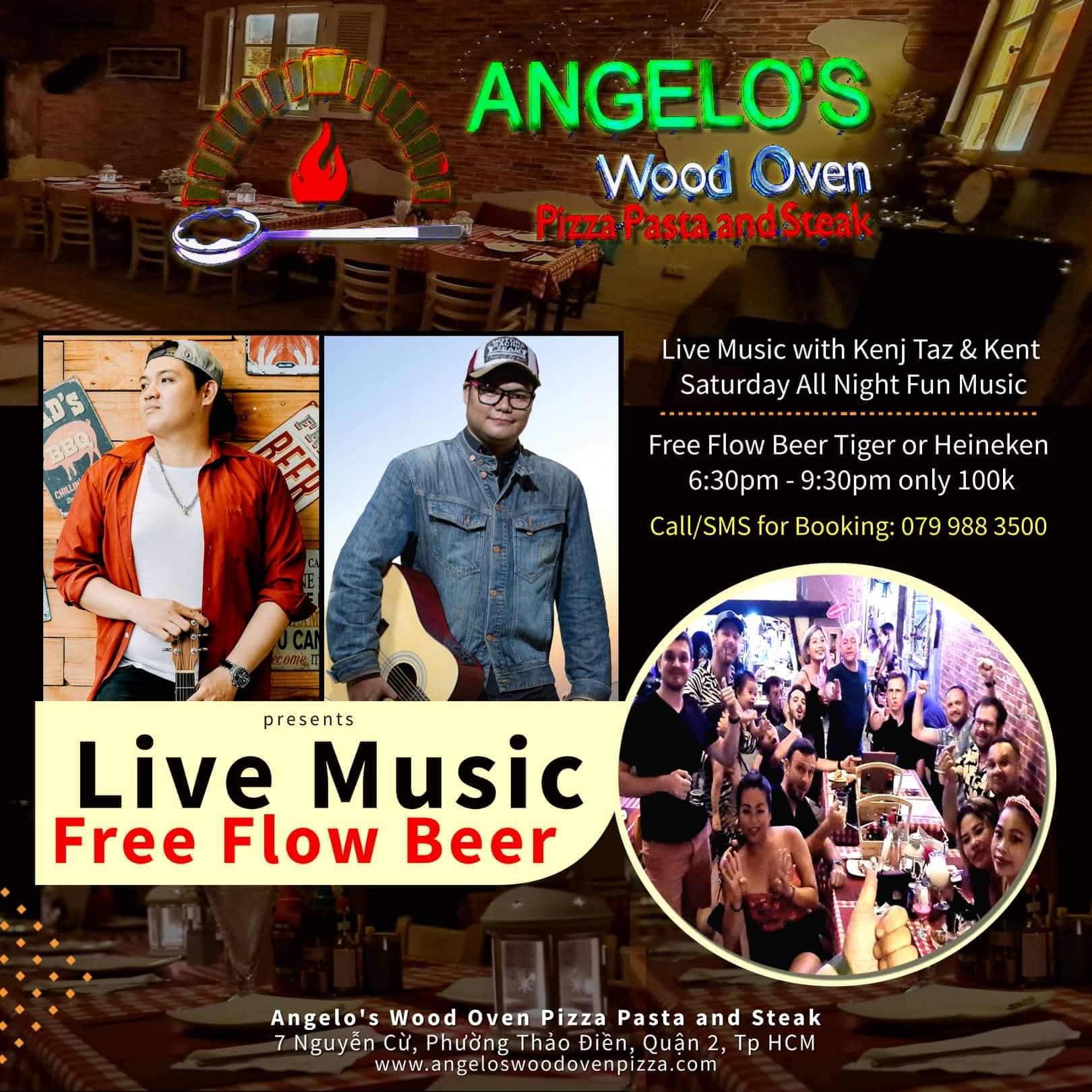 FREE FLOW BEER & LIVE MUSIC PARTY CHỈ CÒN 100k