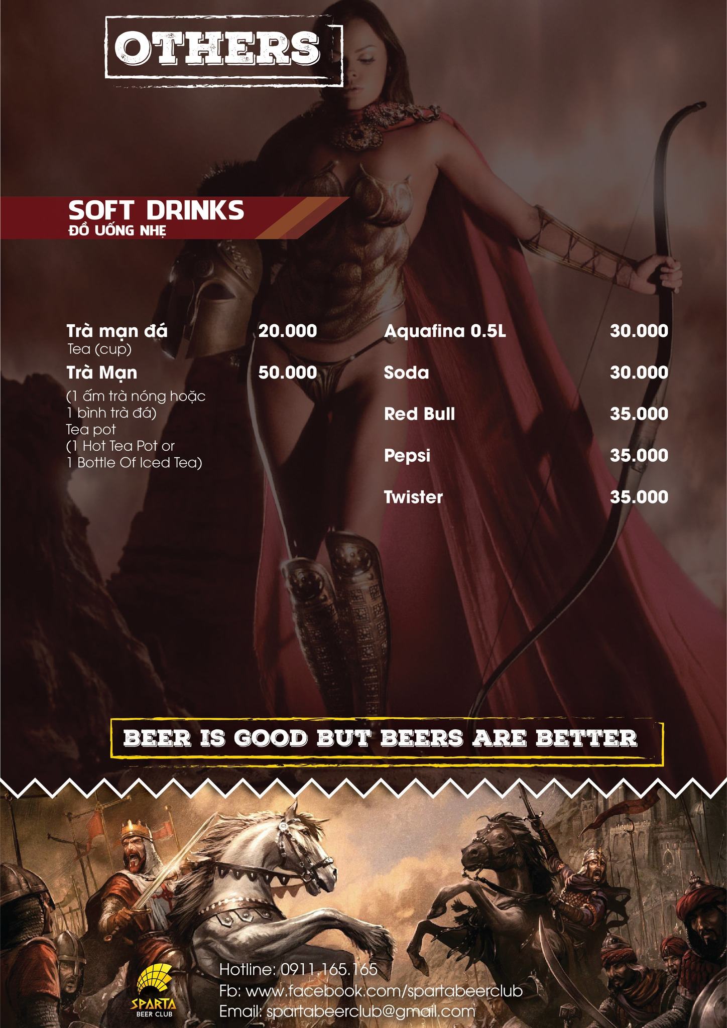 Sparta Beer Club Thái Hà - Thiên đường bia club cho giới trẻ Hà Thành