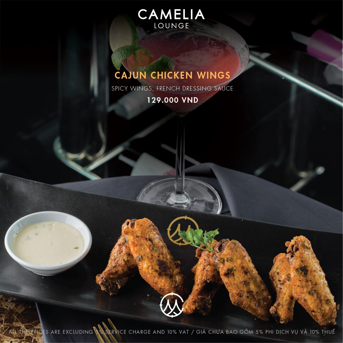 Camelia Lounge - điểm vui chơi sang chảnh bậc nhất Thủ đô