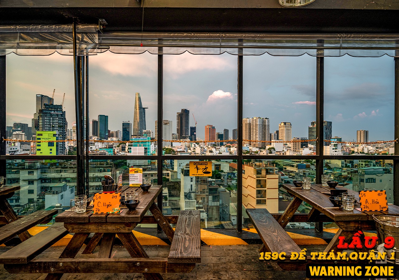 WARNING ZONE GARDEN DINING 72 Lý Tự Trọng, Quận 1 CHILL Vietnam