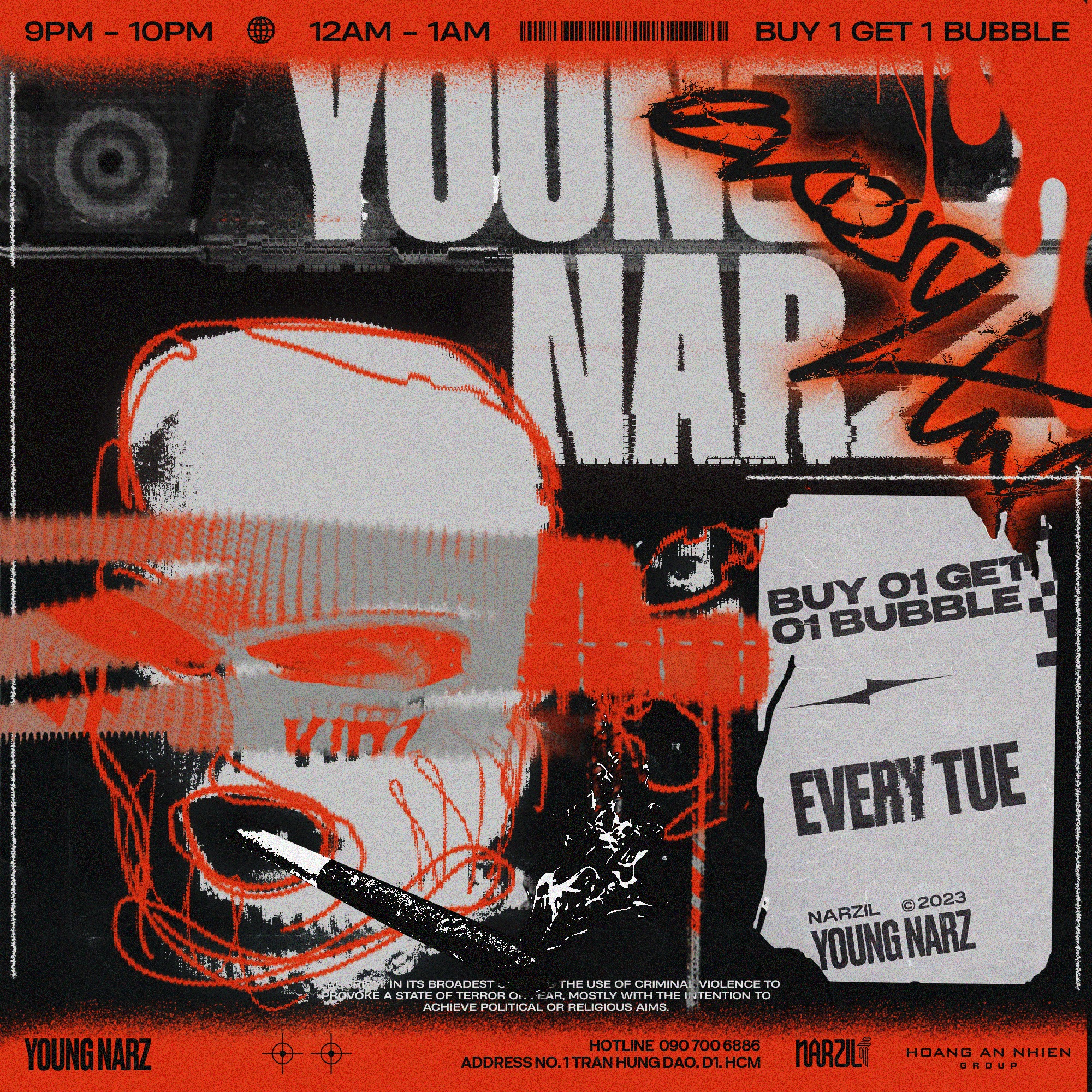 YOUNG NARZ | EVERY TUESDAY