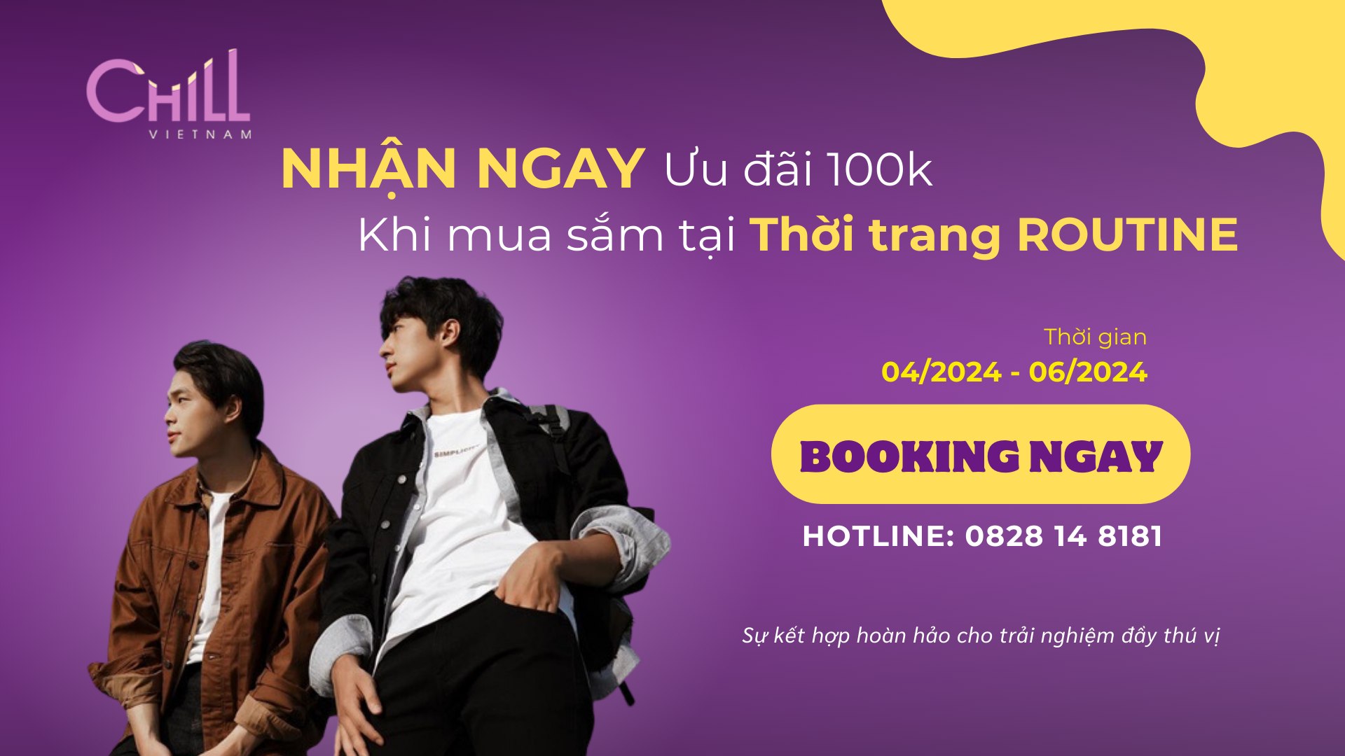 Nhận ngay ưu đãi 100k khi mua sắm tại