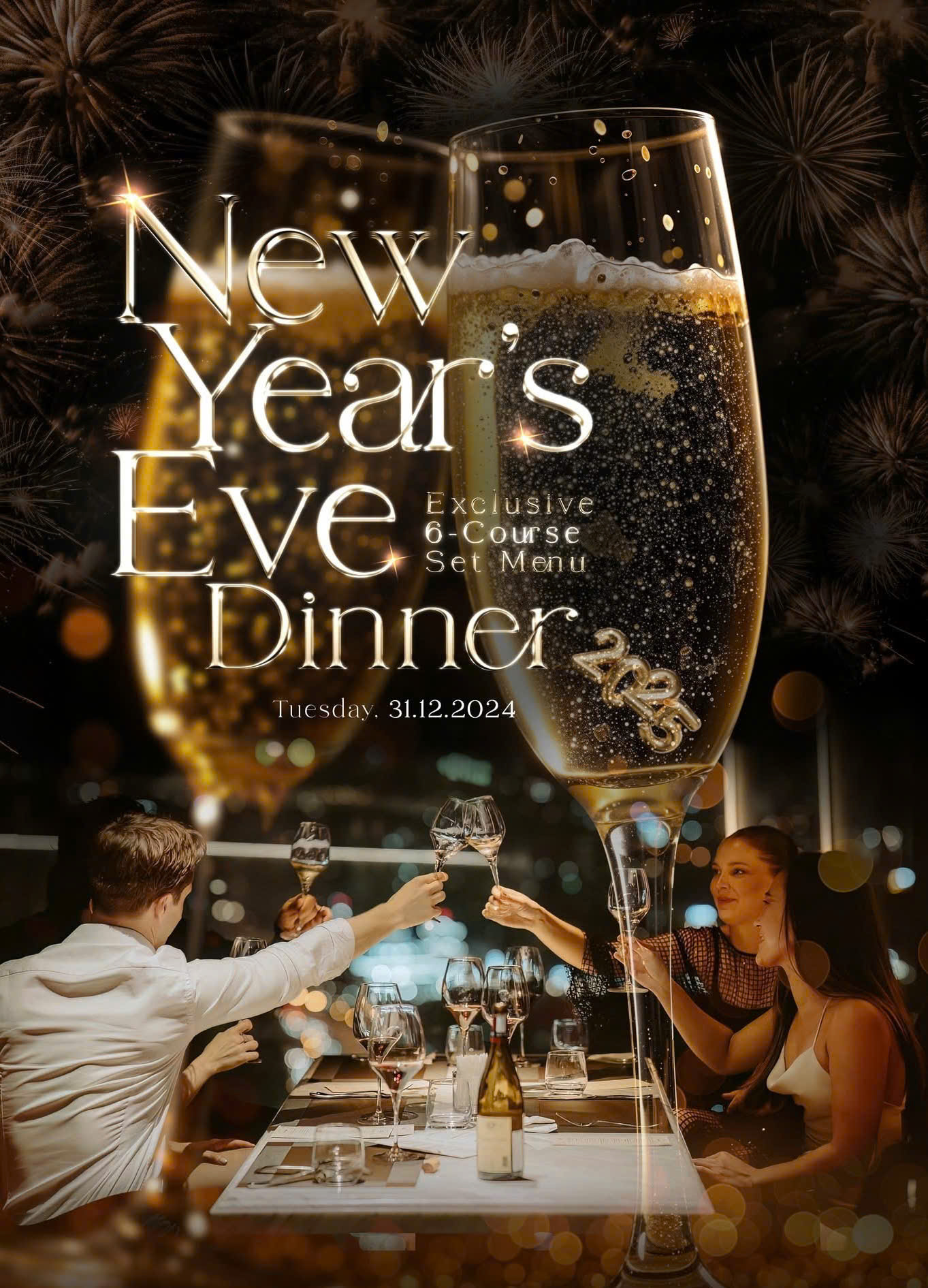 Chill Dining | New Year's Eve Party 2024 – 6 Course Set Menu