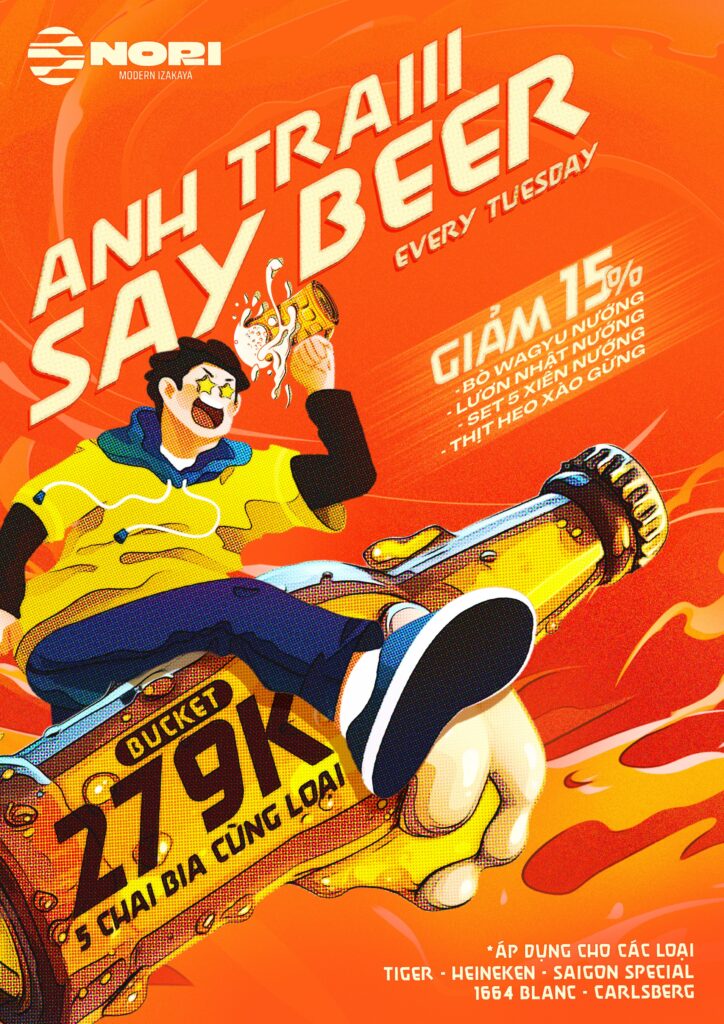 Ưu đãi giảm giá 15% “Anh trai say beer” 