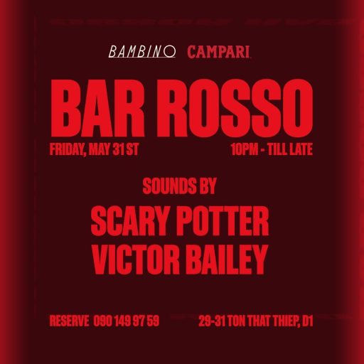 BAR ROSSO BY CAMPARI - Friday, may 31st