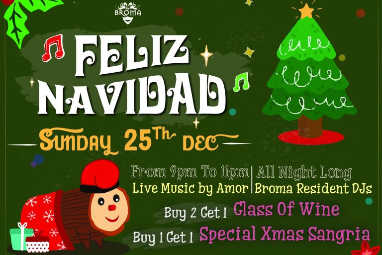 Broma: Not a Bar - điểm hẹn Giáng Sinh cực “chất" với chương trình Live Music Feliz Navidad