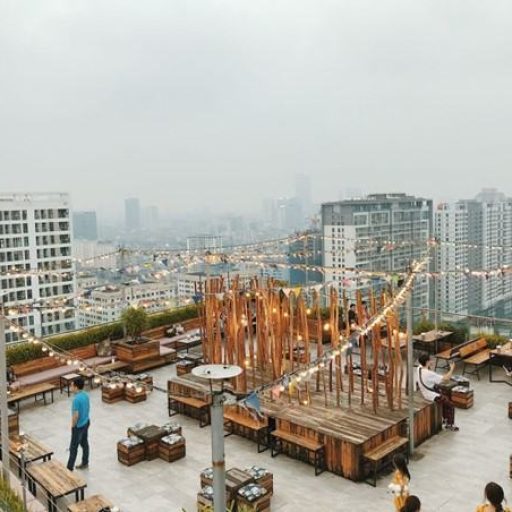 Trill Rooftop Cafe - Quán cafe cực chill, ngàn view sống ảo ở Hà Nội 